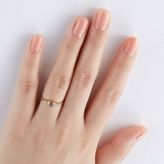 DASHING DIVA Tint Gel Strip Mani Apricot Shine DT03