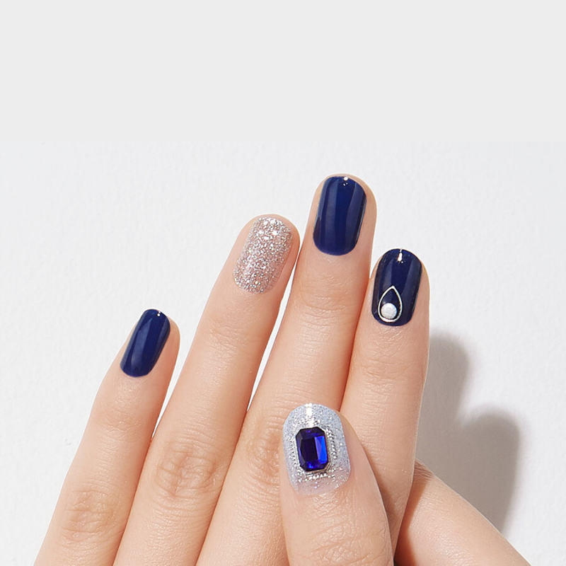 DASHING DIVA Gloss Gel Strip Big Stone Mani Glorifier GVP182B