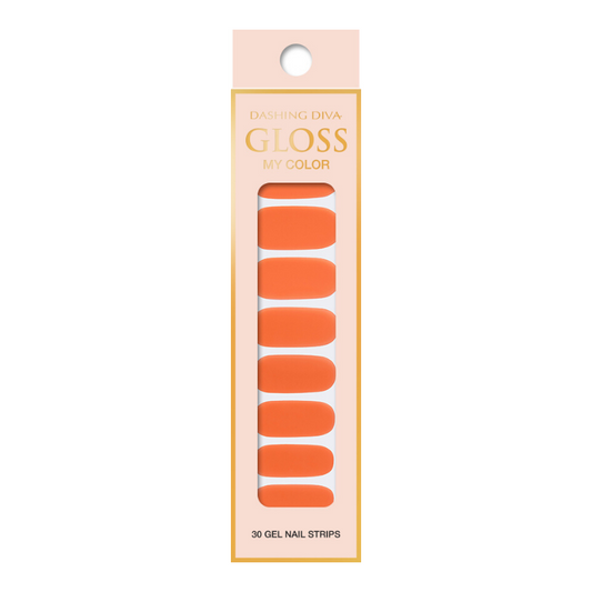 DASHING DIVA Gloss My Color Mani Cantaloupe GC06