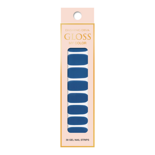 DASHING DIVA Gloss My Color Mani Classic Blue GC01