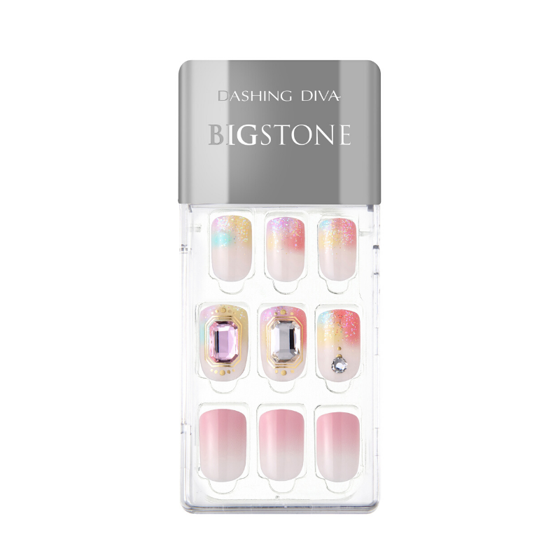 DASHING DIVA Magic Press Big Stone Mani My Dear MDR611PR (SOFT SHINE)