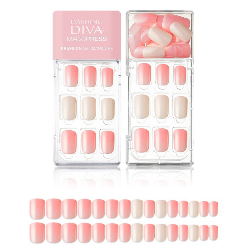 DASHING DIVA Magic Press Mani Dewy Pink MDR138