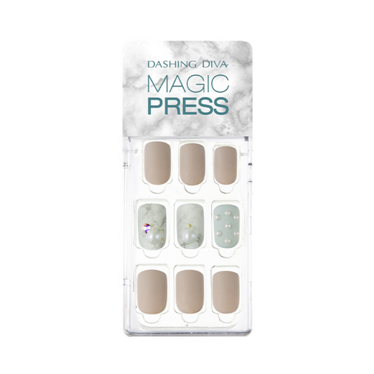 DASHING DIVA Magic Press Mani Pearly Day MDR495 (Fall)