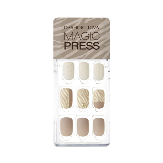 DASHING DIVA Magic Press Mani Tender Beige MDR499 (Fall)