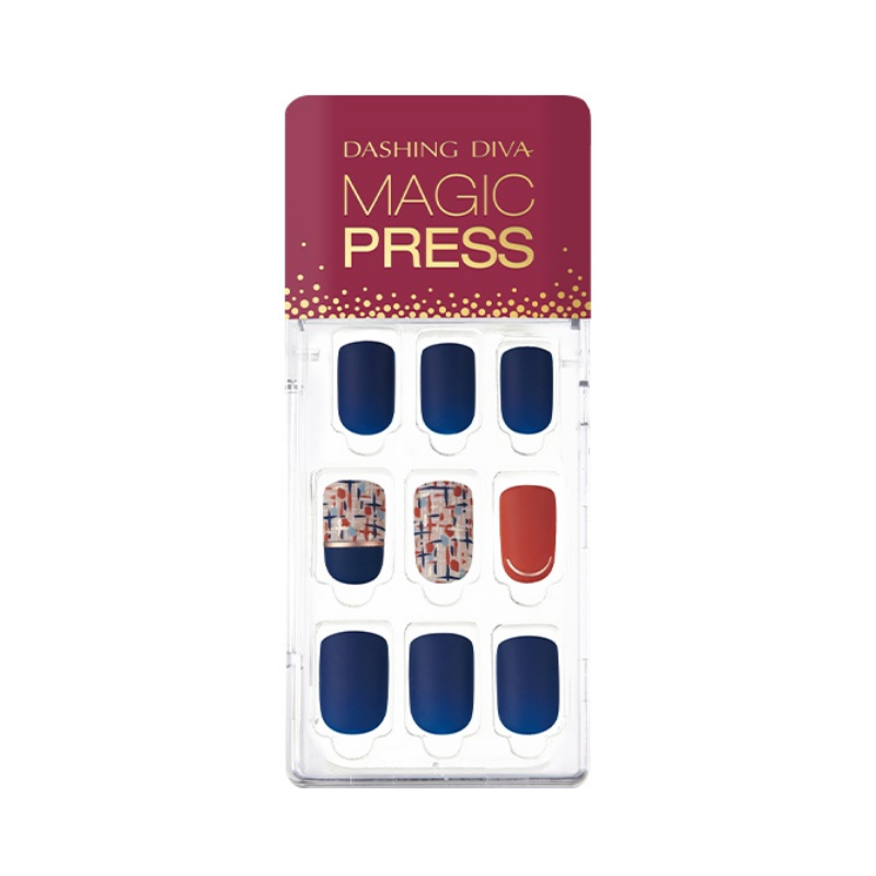 DASHING DIVA Magic Press Mani Tweed Dress MDR541 (GLAM MOVE)