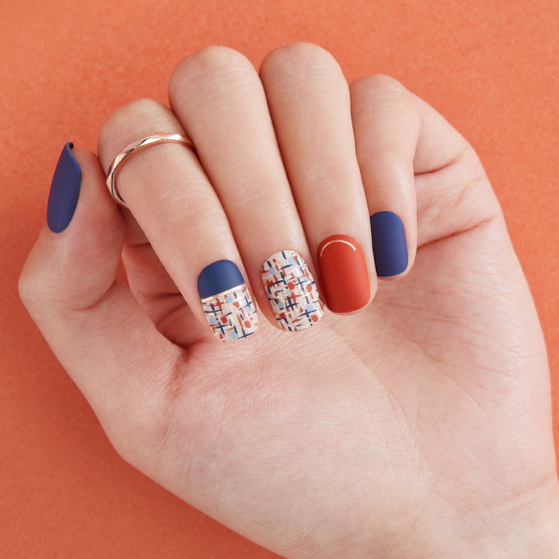 DASHING DIVA Magic Press Mani Tweed Dress MDR541 (GLAM MOVE)