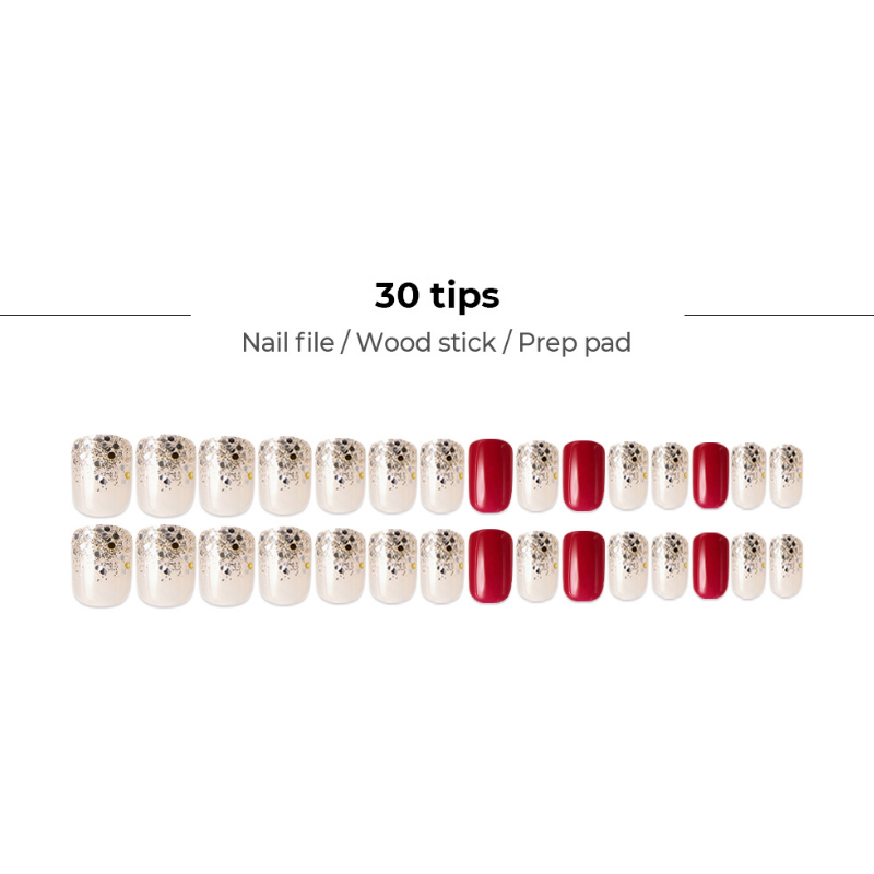 DASHING DIVA Magic Press Premium Mani Tinted Love MJP027PR