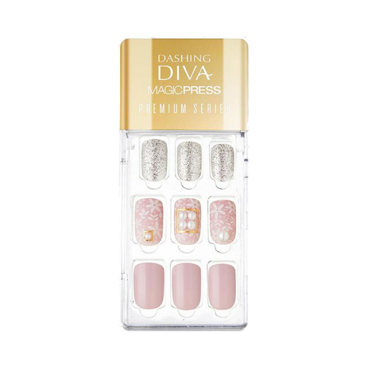 DASHING DIVA Magic Press Premium Series Mani Flower Stitch MDR328PR