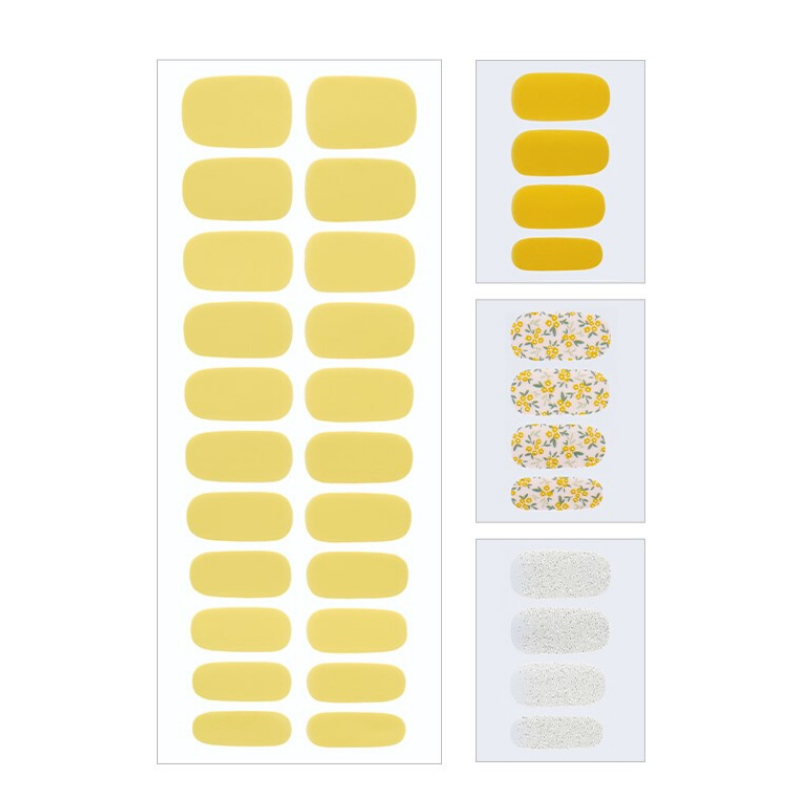 DASHING DIVA Magic Gel Strip Mani Ylang-Ylang GVP157 (SOFT SHINE)