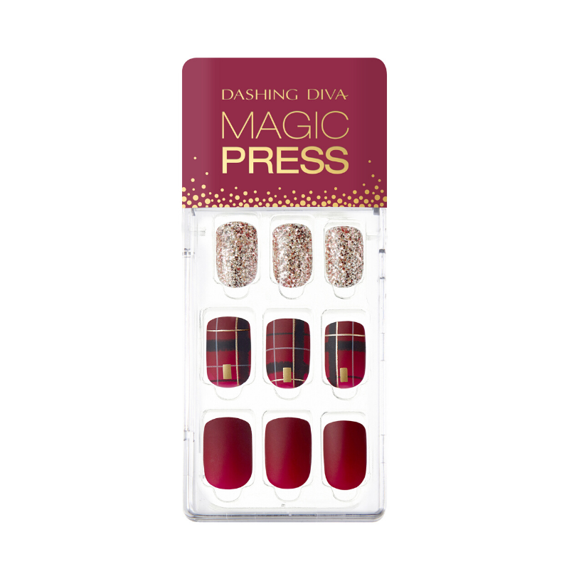 DASHING DIVA Magic Press Mani Level Up MDR543 (GLAM MOVE)