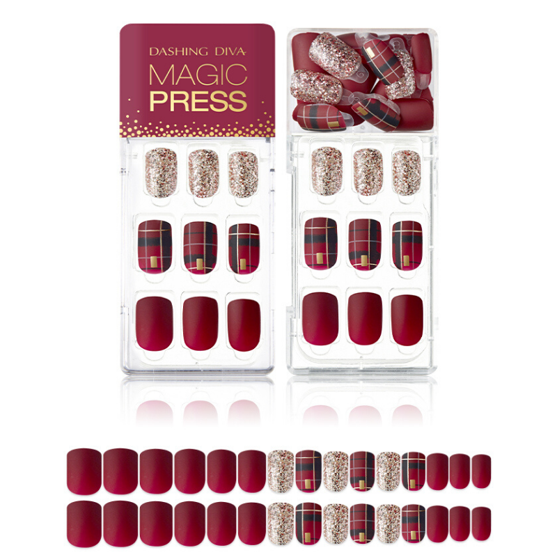 DASHING DIVA Magic Press Mani Level Up MDR543 (GLAM MOVE)
