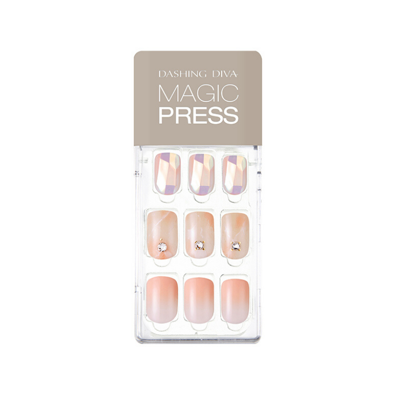 DASHING DIVA Magic Press Mani Blooming Muse MDR625 (SOFT SHINE)