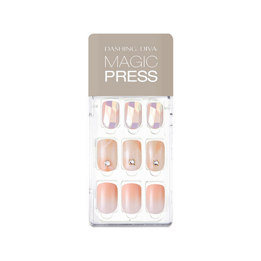 DASHING DIVA Magic Press Mani Blooming Muse MDR625 (SOFT SHINE)