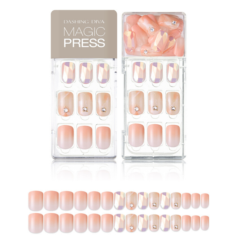 DASHING DIVA Magic Press Mani Blooming Muse MDR625 (SOFT SHINE)