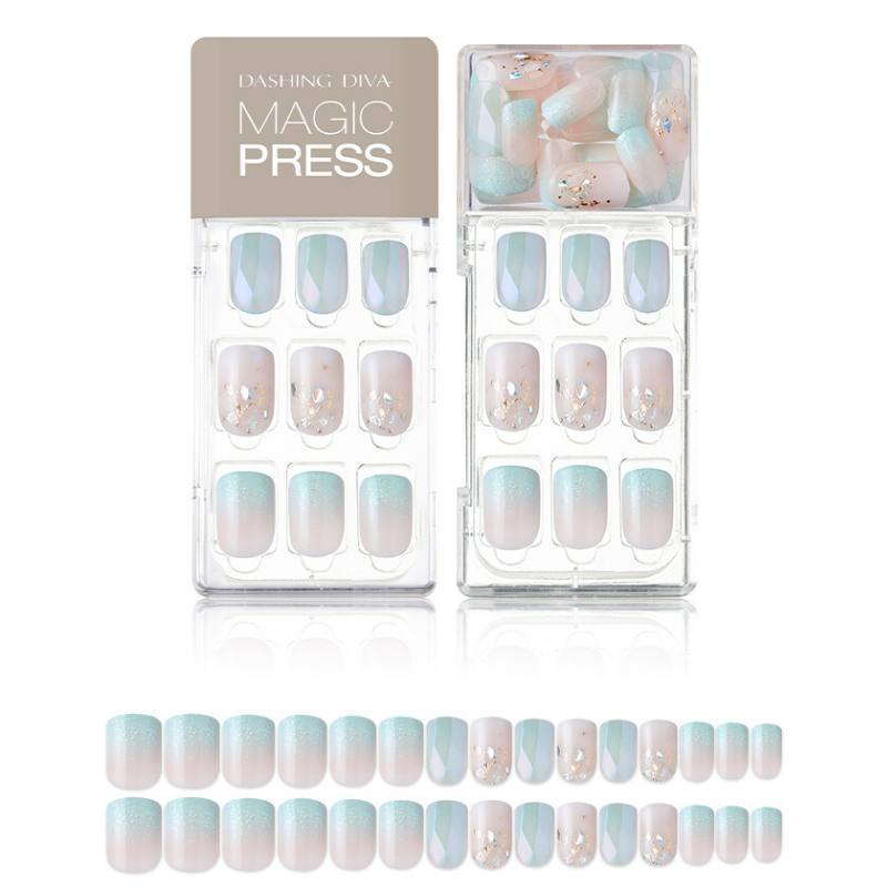 DASHING DIVA Magic Press Mani Fairy Dust MDR624 (SOFT SHINE)
