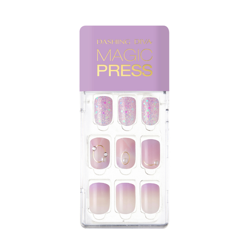 DASHING DIVA Magic Press Mani Love Maze MDR602 (SOFT SHINE)