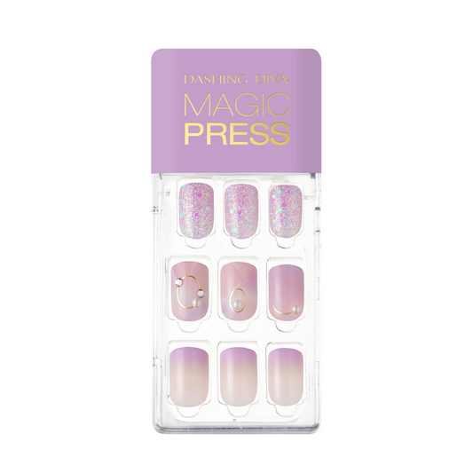 DASHING DIVA Magic Press Mani Love Maze MDR602 (SOFT SHINE)