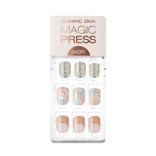 DASHING DIVA Magic Press Short Mani Dreaming U MDR592SS (SOFT SHINE)