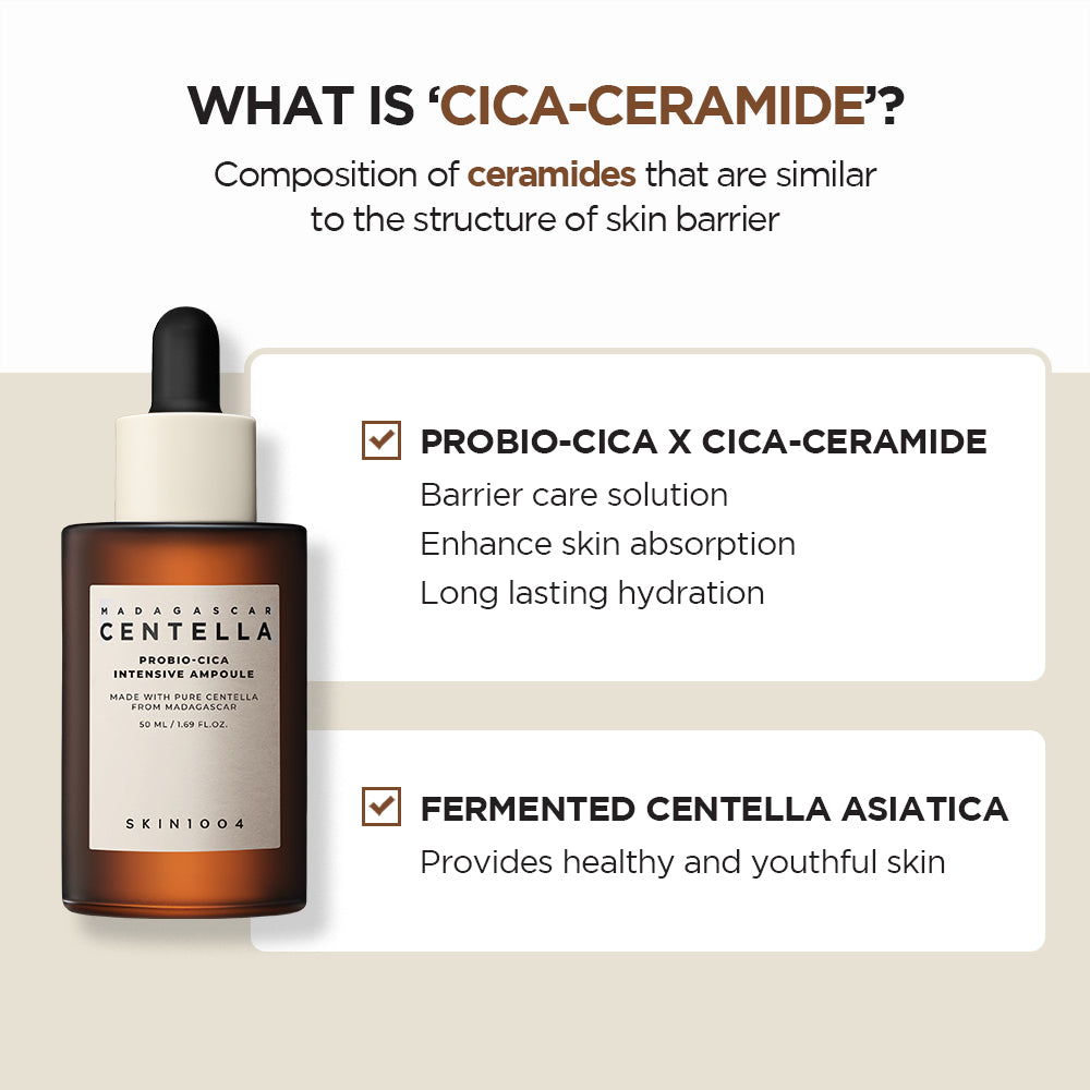 SKIN1004 Madagascar Centella Probio-Cica Intensive Ampoule 30ml/50ml/95ml