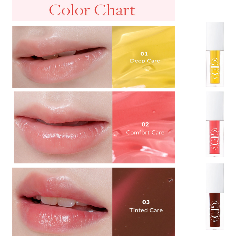 TONY MOLY Get It Lip Oil - 3 Colors to Choose