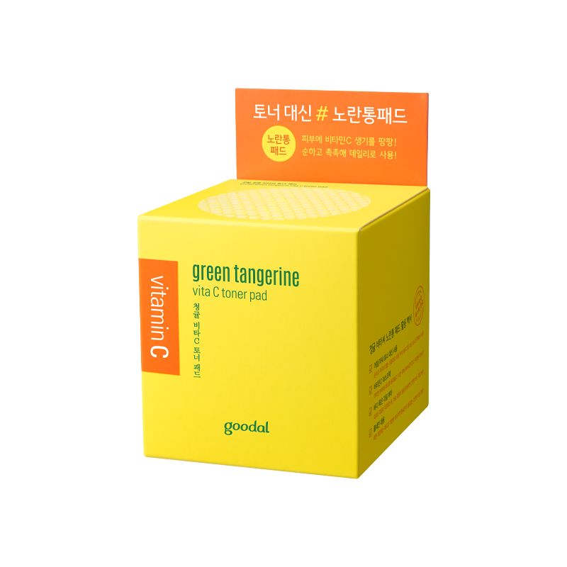 GOODAL Green Tangerine Vita C Toner Pad