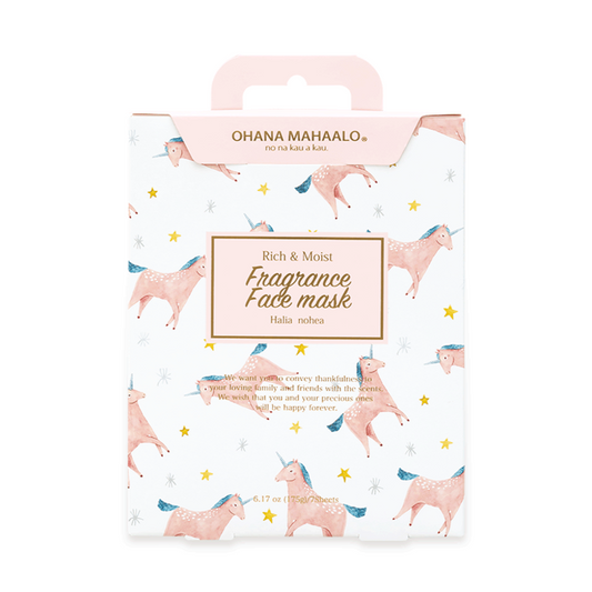 OHANA MAHAALO Fragrance Face Mask Halia Nohea (Box of 7 pieces)