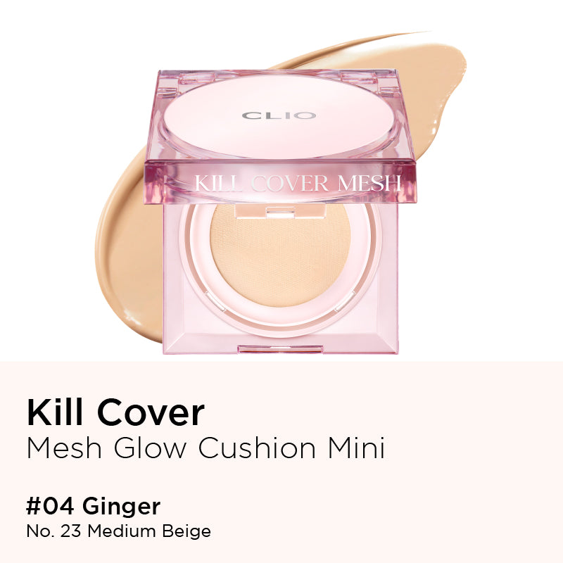 CLIO Kill Cover Mesh Glow Cushion SPF50+ PA++++ - 4 Colors to Choose