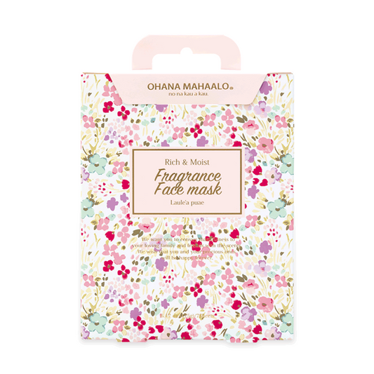 OHANA MAHAALO Fragrance Face Mask Laule' A Puae (Box of 7 pieces)