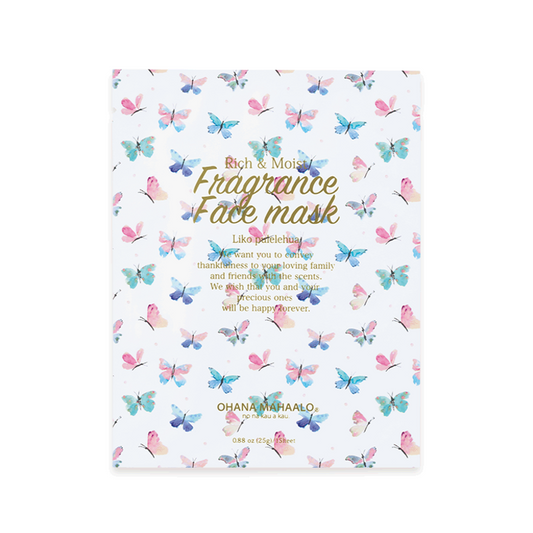 OHANA MAHAALO Fragrance Face Mask Liko Pulelehua 25g