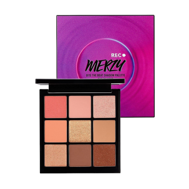MERZY Bite The Beat Shadow Palette Pop In Mood