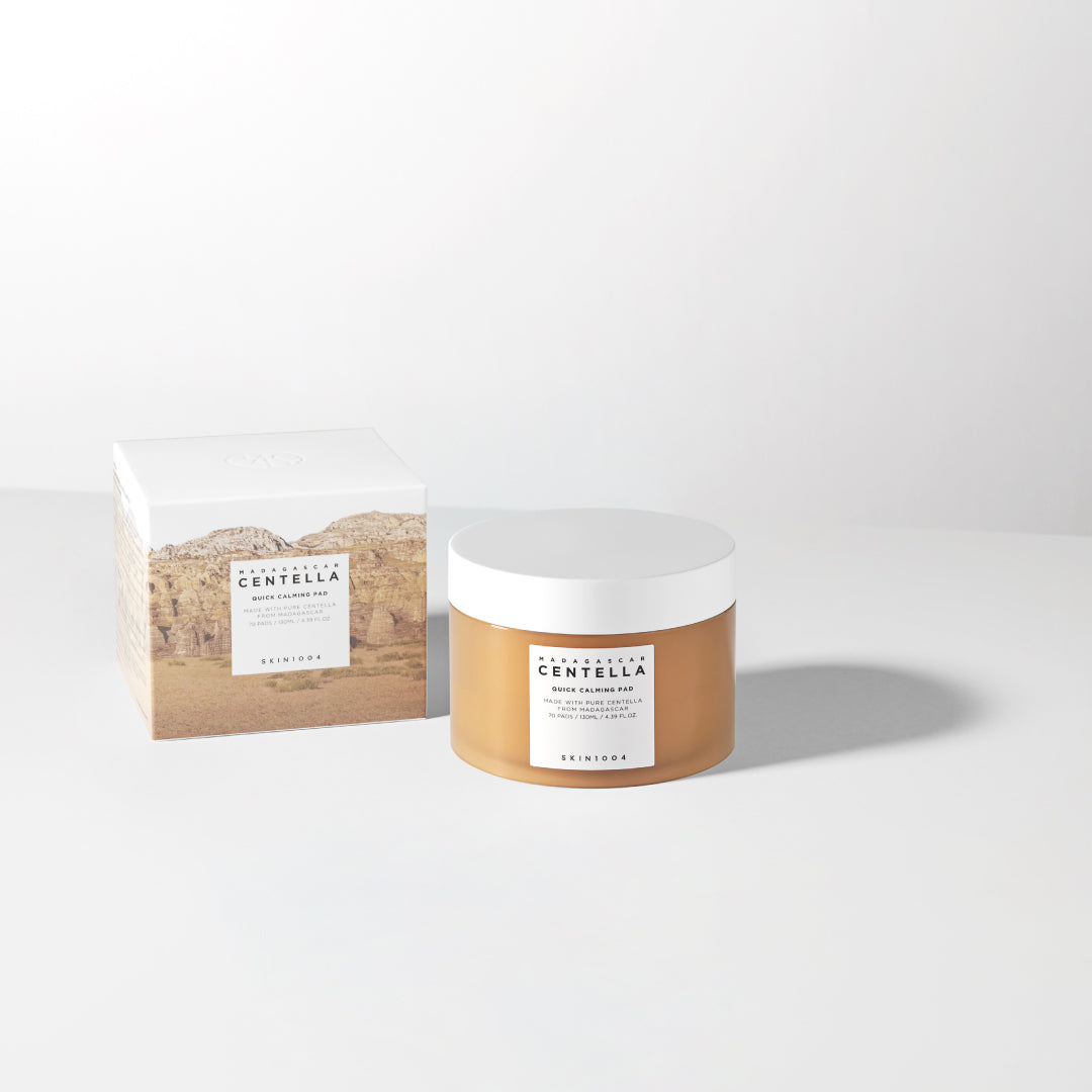 SKIN1004 Madagascar Centella Quick Calming Pad 130ml (Cruelty-Free)