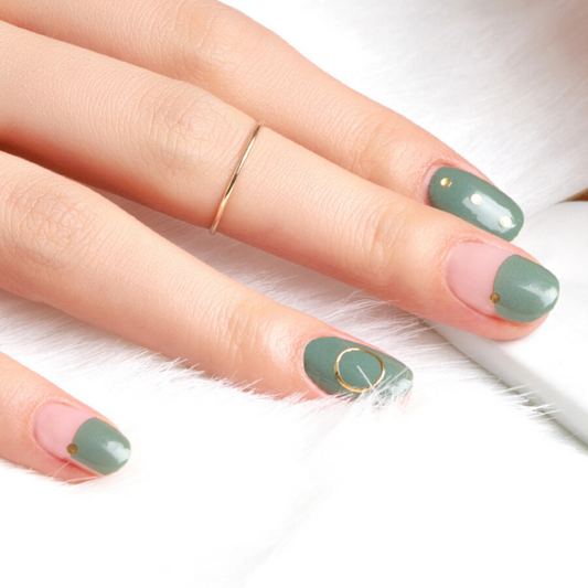 NELO Nail Palette N55 Gold Olive