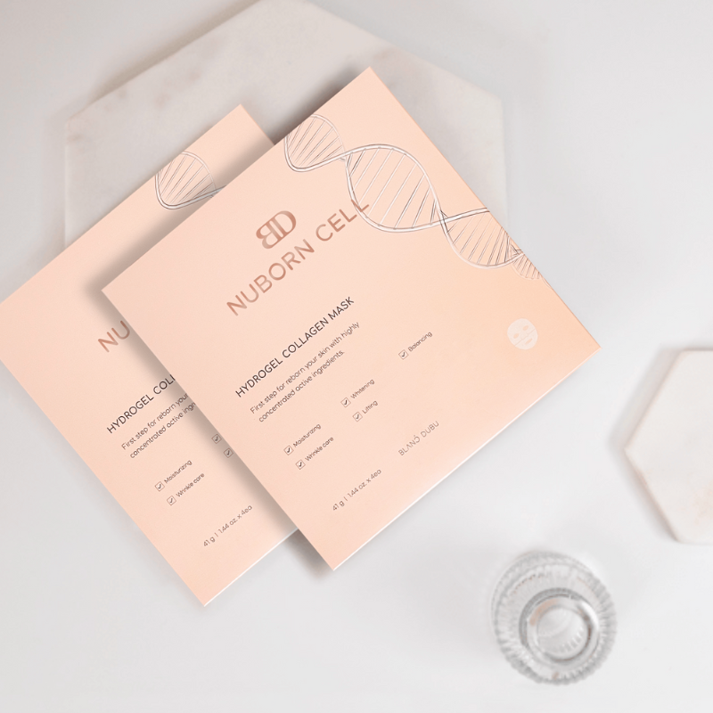 BLANC DUBU Nuborn Cell Hydrogel Collagen Mask