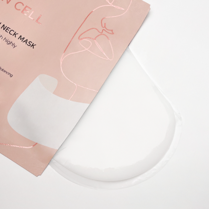 BLANC DUBU Nuborn Cell Hydrogel Collagen Neck Mask