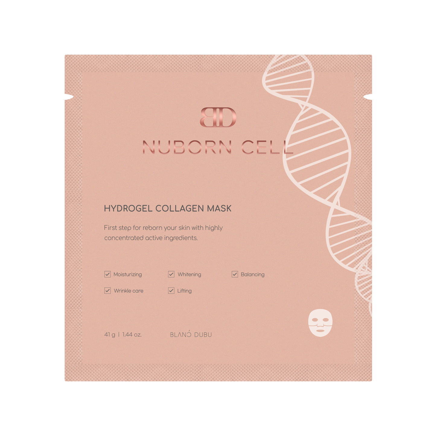 BLANC DUBU Nuborn Cell Hydrogel Collagen Mask