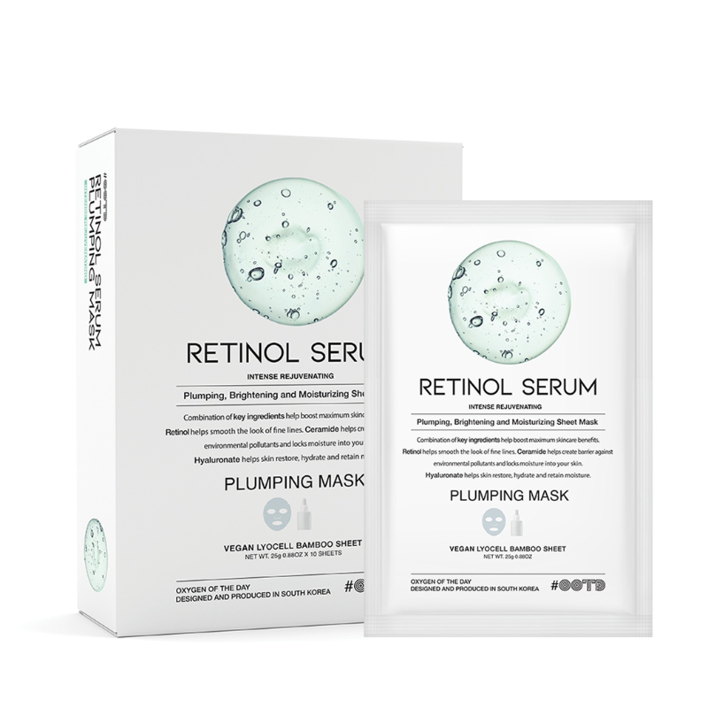 #OOTD Retinol Serum Plumping Mask
