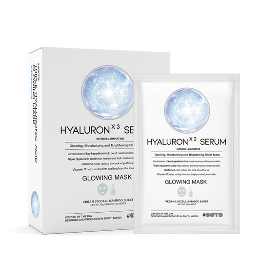 #OOTD Triple Hyaruronic Acid Serum Glowing Mask