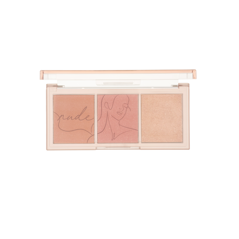 PERIPERA All Take Mood Cheek Palette #01 Nude Is Mood
