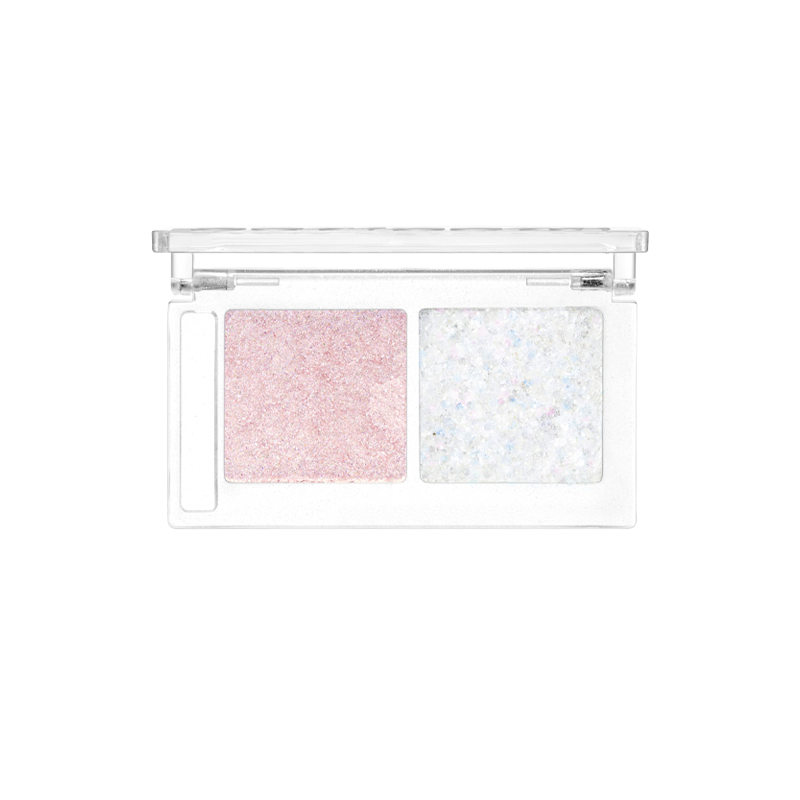 PERIPERA Duo Pocket Glitter Shadow #02 Seashell Crumble
