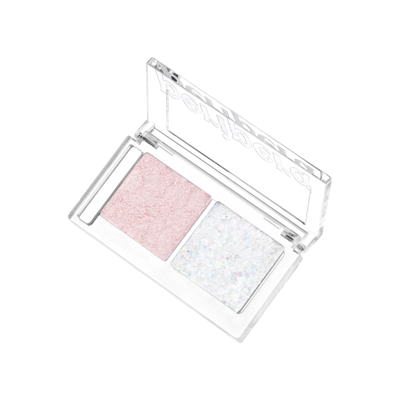 PERIPERA Duo Pocket Glitter Shadow #02 Seashell Crumble