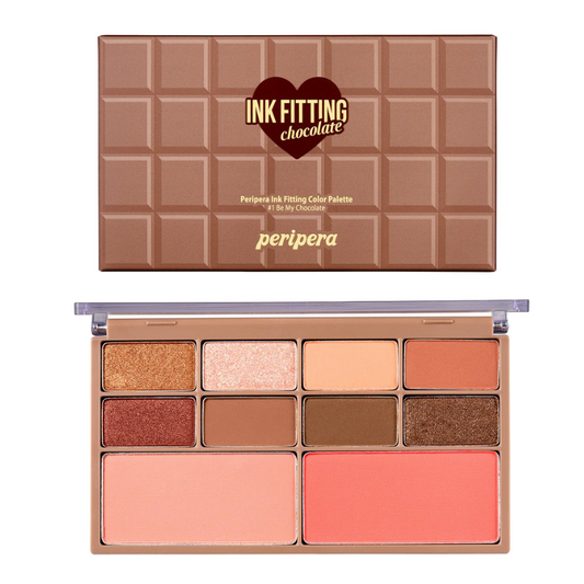 PERIPERA Ink Fitting Color Palette #1 Be My Chocolate