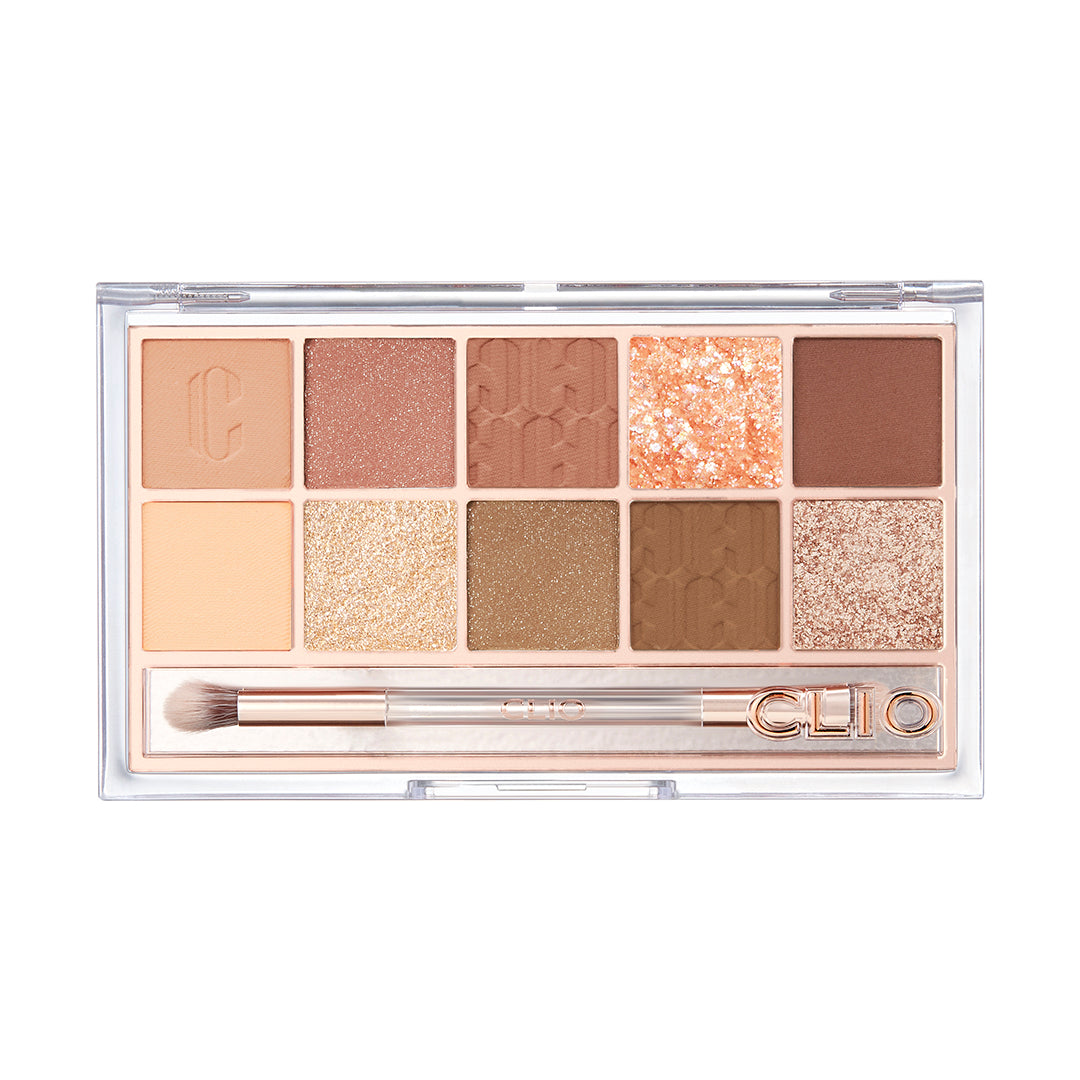 CLIO Pro Eye Palette (21AD) #12 Autumn Breeze In Seoul Forest