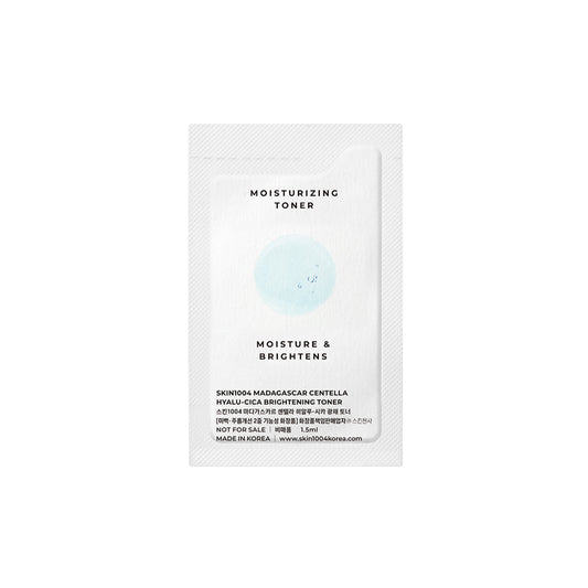 SKIN1004 Madagascar Centella Hyalu-Cica Brightening Toner 1.5ml (Sachets)