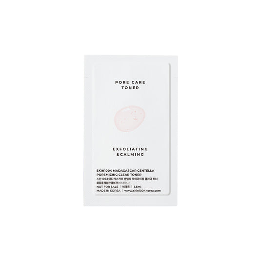 SKIN1004 Madagascar Centella Poremizing Clear Toner 1.5ml (Sachets)