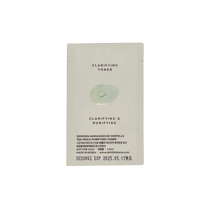 SKIN1004 Madagascar Centella Tea-Trica Purifying Toner 1.5ml (Sachets)