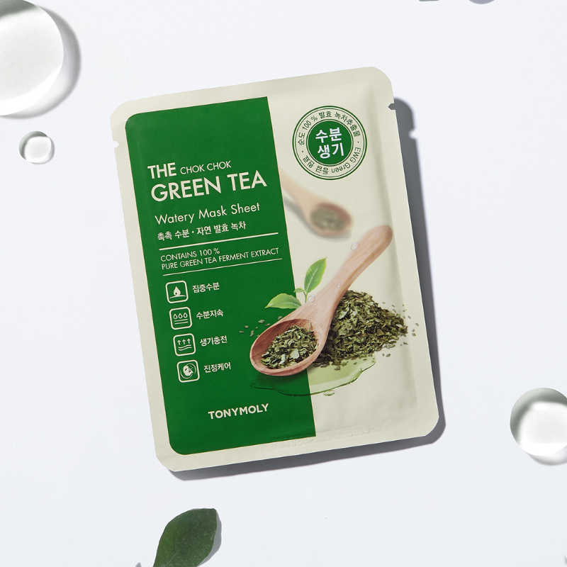 TONY MOLY The Chok Chok Green Tea Watery Mask Sheet