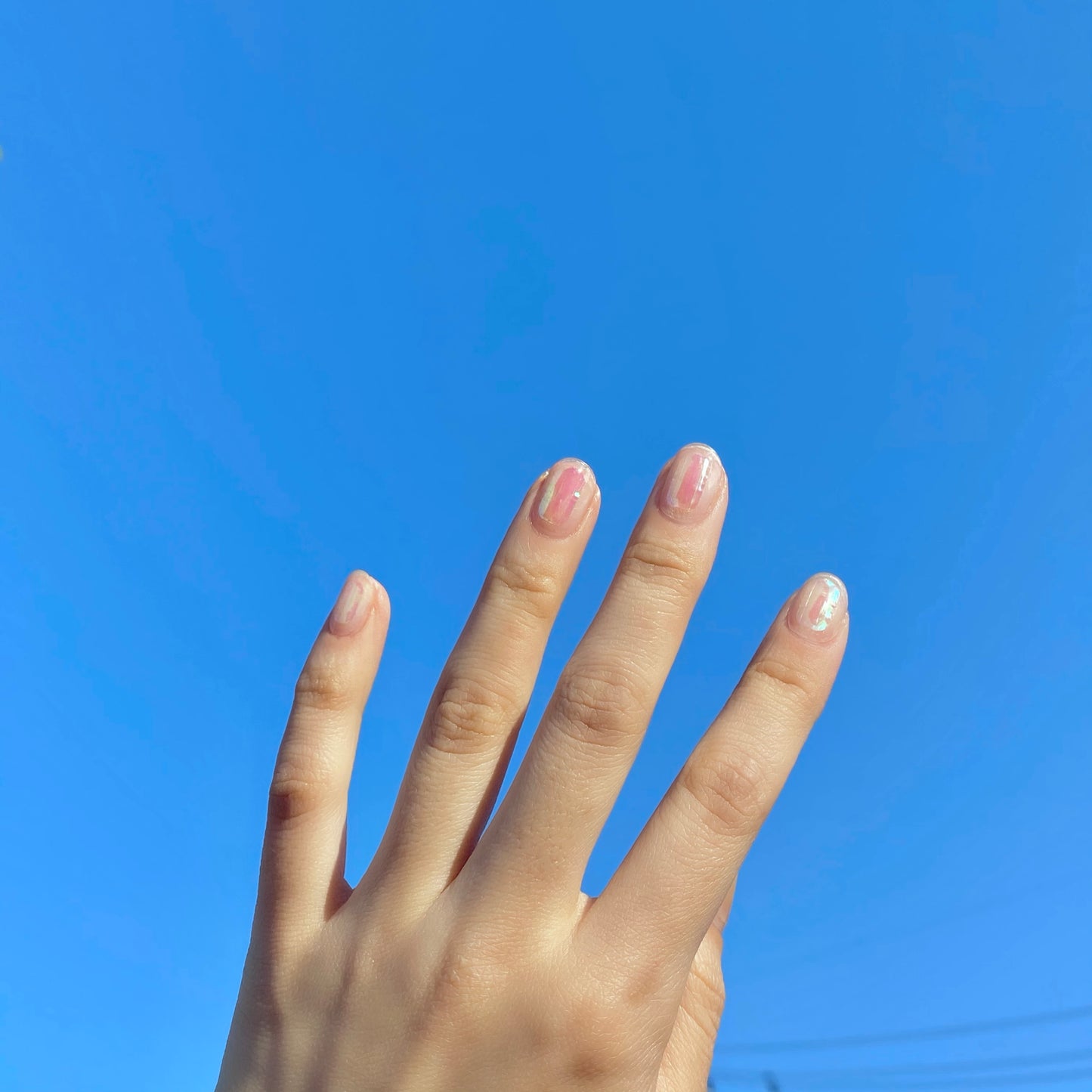 DASHING DIVA Glaze Mani Ice Crystal (Long) ZMA058