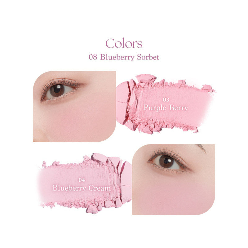 DASIQUE Blending Mood Cheek #08 Bluberry Sorbet