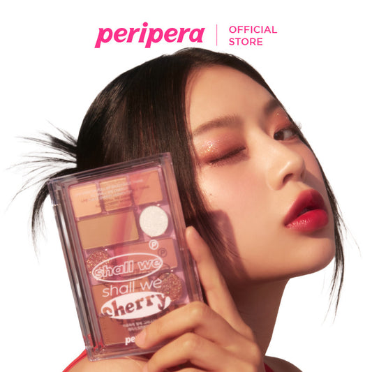 PERIPERA All Take Mood Technique Palette #02 Shall We Cherry