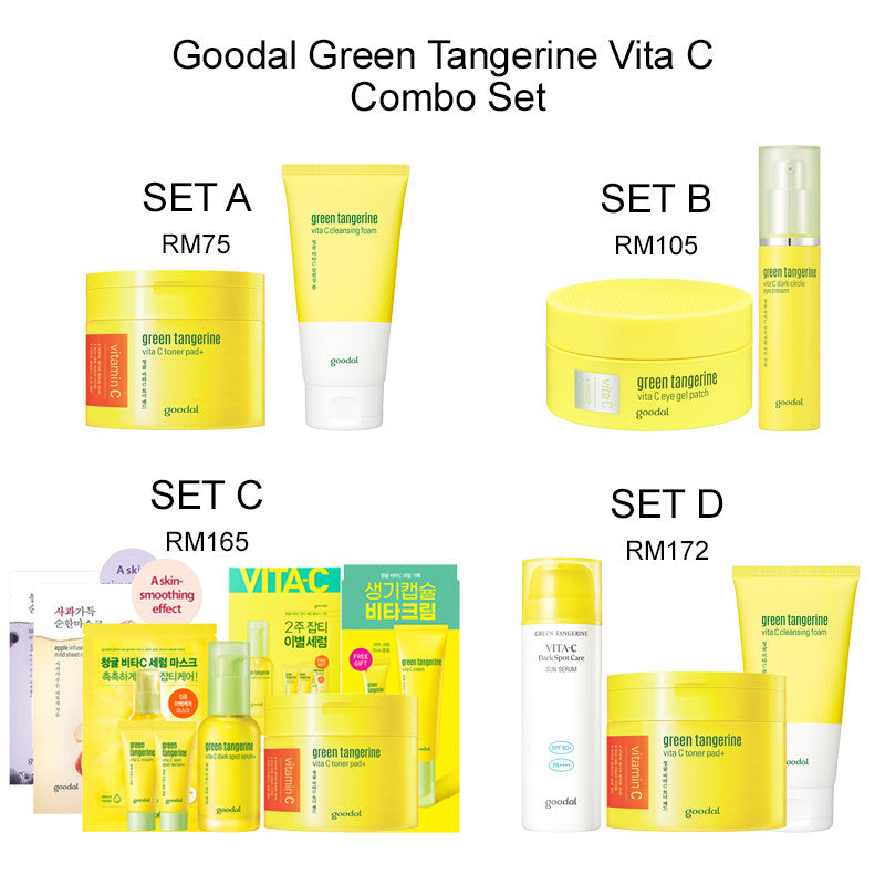 GOODAL Green Tangerine Vita C Combo Set